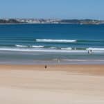 Santander desde la playa de Somo