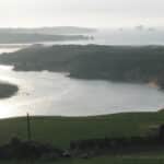 Atardecer en el Abra del Pas viendo las dunas de Liencres