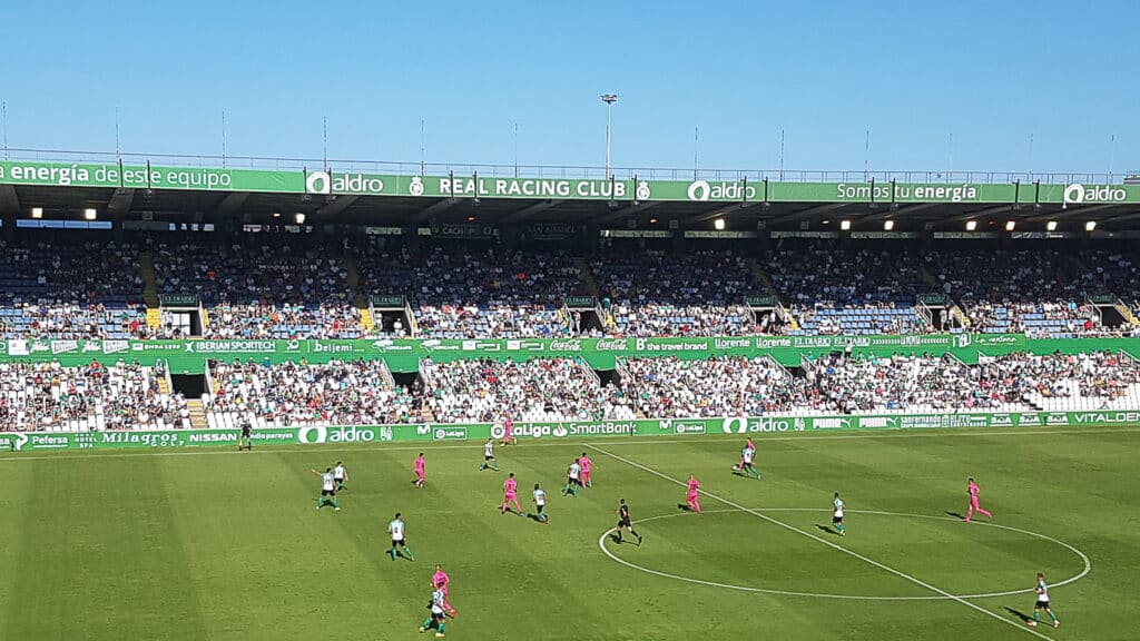 Interior de los Campos de Sport de El Sardinero