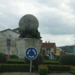 Estatua en el Boulevard Ronda