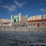Palacio de Festivales desde el Dique de Gamazo