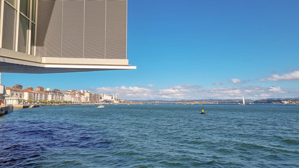 Vista de Santander desde el Centro Botín